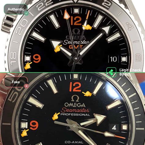 omega seamaster professional planet ocean fake|how to authenticate omega watch.